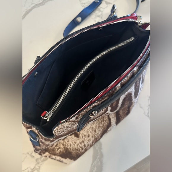 FENDI Calf Hair ByTheWay large bag cowprint RARE runway - Picture 7 of 10